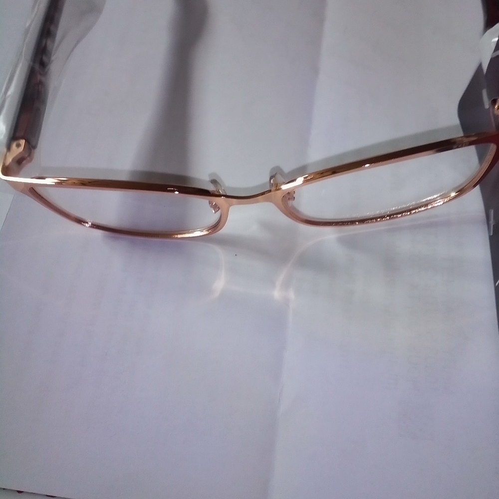 SIMPLY SPECS PREMIUM+1.25 Gold Animal PRINT New with Case